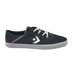 Converse Costa Womens 10 Black White Collapsible Heel Low Top Sneakers 563434F